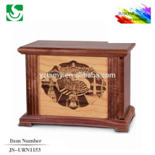 Luxury customized standard solid wholesale wood urns